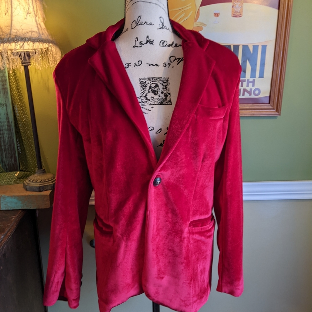 Ween Charm velvet blazer
